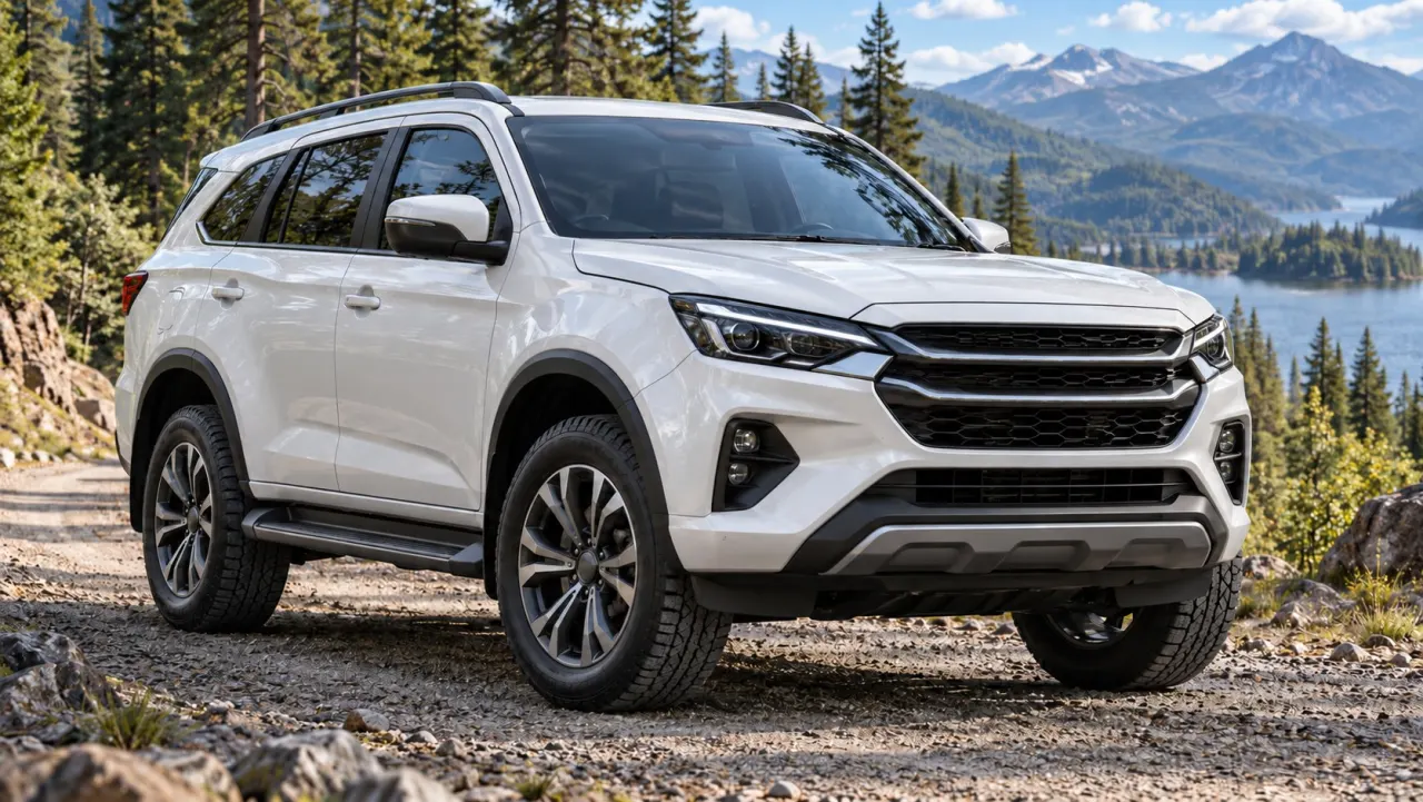 SUV na zdjęciu poglądowym