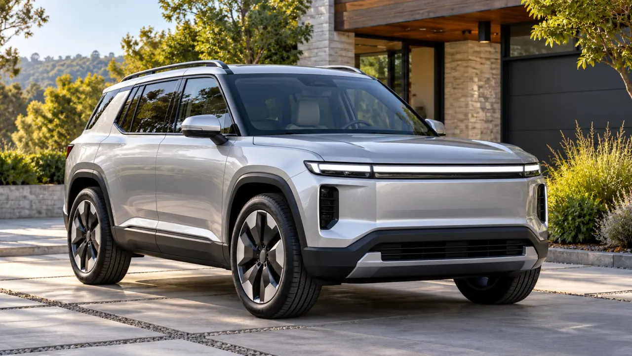 SUV na zdjęciu poglądowym