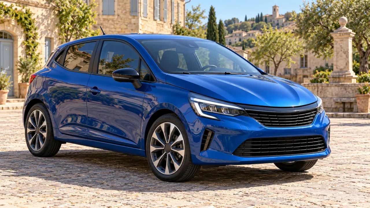 Hatchback na zdjęciu poglądowym