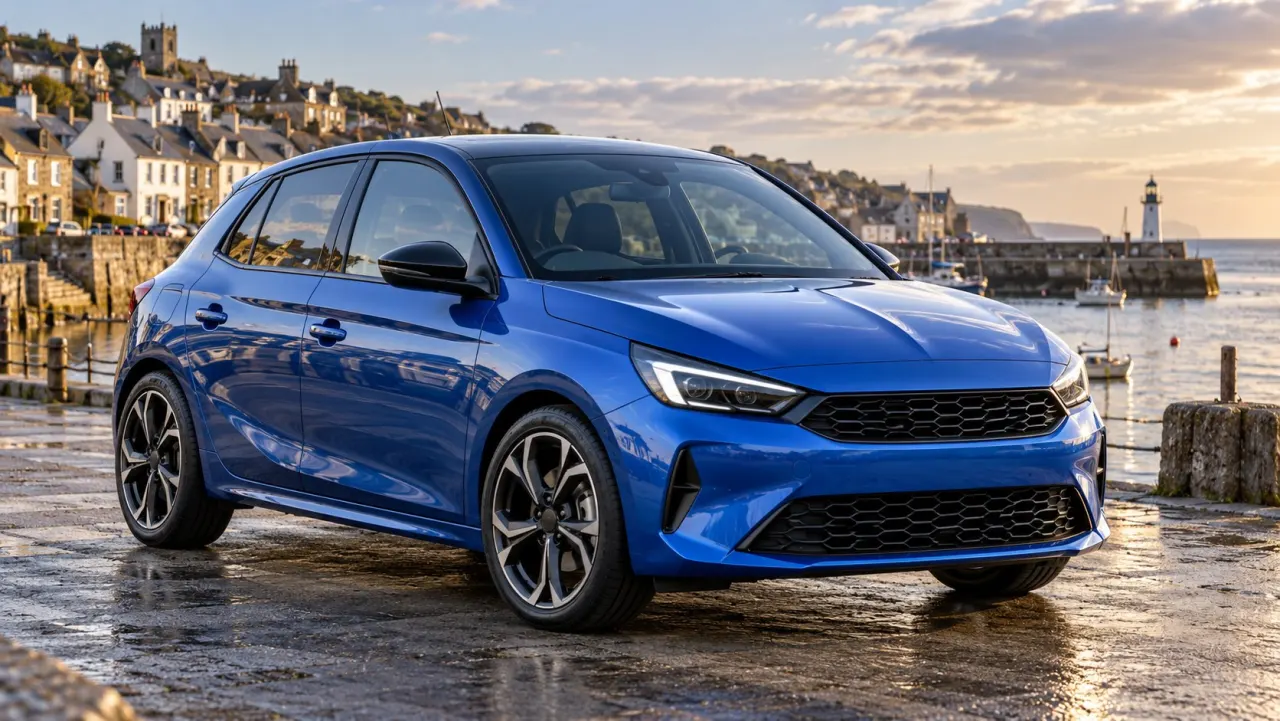 Hatchback na zdjęciu poglądowym